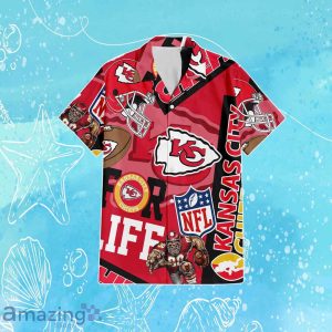 Kansas City Chiefs NFL Combo Hawaiian Shirt & Short Trending Gift For Fans Product Photo 2