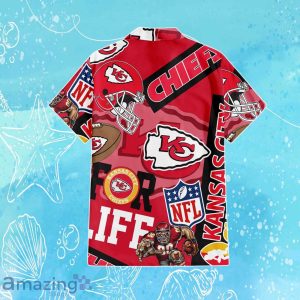 Kansas City Chiefs NFL Combo Hawaiian Shirt & Short Trending Gift For Fans Product Photo 3
