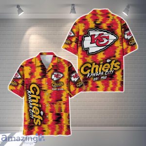 Kansas City Chiefs NFL Hawaiian Shirt Vintage Custom Name For Fans Product Photo 1