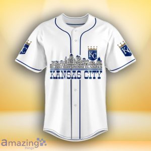 Kansas City Royals MLB Custom Number & Name Baseball Jersey For Fans Product Photo 2