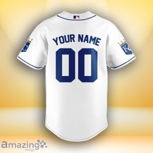Kansas City Royals MLB Custom Number & Name Baseball Jersey For Fans Product Photo 3