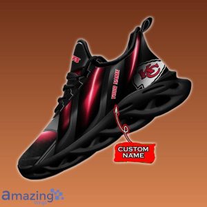 Kansas City Chiefs Custom Name Max Soul Shoes Impressive Gift image Kansas City Chiefs Custom Name Max Soul Shoes Impressive Gift Product Photo 2