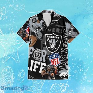 Las Vegas Raiders NFL Combo Hawaiian Shirt & Short Trending Gift For Fans Product Photo 2