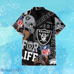 Las Vegas Raiders NFL Combo Hawaiian Shirt & Short Trending Gift For Fans Product Photo 3