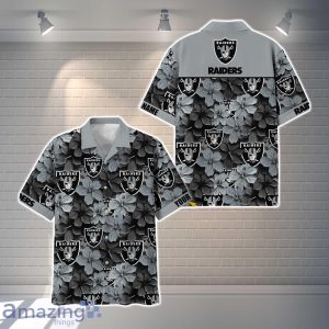 Las Vegas Raiders NFL Flower Hawaiian Shirt Custom Name Gift Ideas For Men Women Product Photo 1