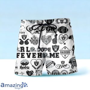 Las Vegas Raiders NFL Hawaiian Shirt And Short Trending 2024 For Men Women Product Photo 3