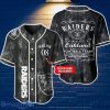 Las Vegas Raiders NFL Jersey Baseball Shirt Exclusive Custom Number & Name Gift For Fans
