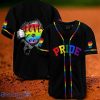 LGBT Pride Baseball Jersey Shirt Style Gift For Men And Women