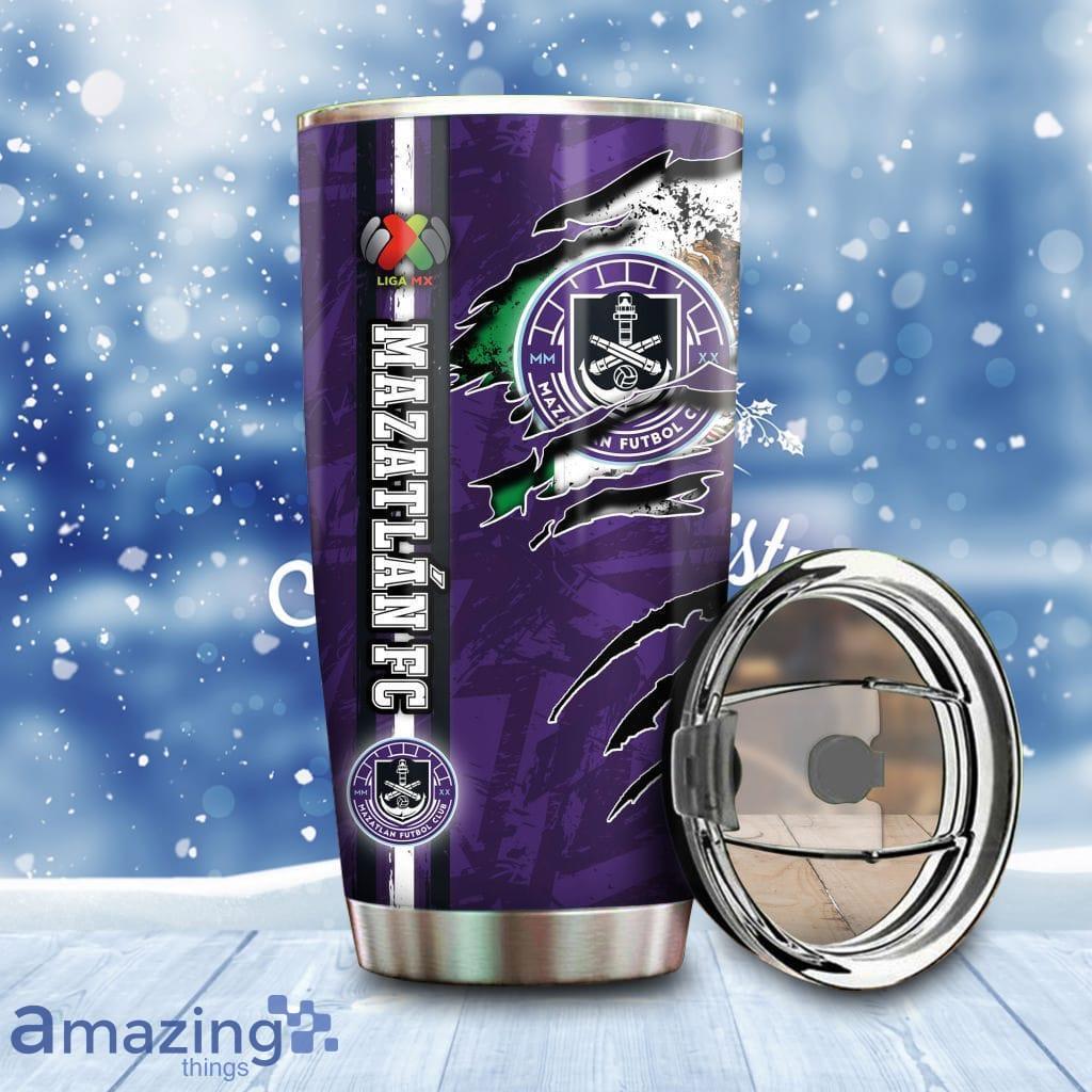 Liga Mx Mazatlán FC Specialized Tumbler With Mexico Flag Anti Rust image Liga Mx Mazatlán FC Specialized Tumbler With Mexico Flag Anti Rust Product Photo 1