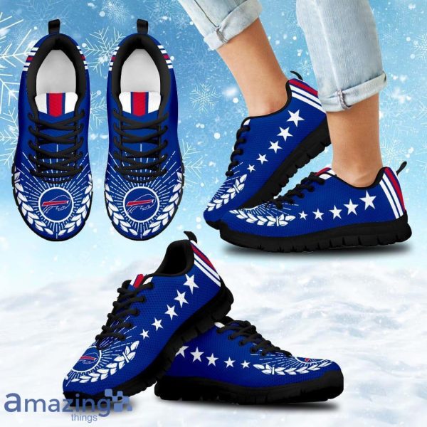 Line Of Stars Victory Buffalo Bills Sneakers Shoes Gift For Big Fans Product Photo 1