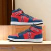 Los Angeles Angels Air Jordan Hightop Shoes Special Gift For Fans
