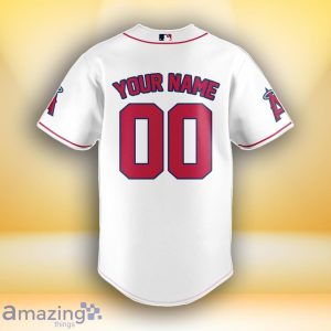 Los Angeles Angels MLB Custom Number & Name Baseball Jersey For Fans Product Photo 3