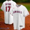 Los Angeles Angels Shohei Ohtani Nike White Replica Baseball Jersey Shirt Style Gift