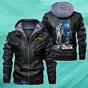 Los Angeles Chargers 2D Leather Jacket Style Gift Product Photo 2