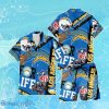 Los Angeles Chargers NFL Combo Hawaiian Shirt & Short Trending Gift For Fans