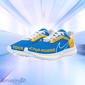 Los Angeles Chargers NFL Trending Air Mesh Running Shoes Custom Name For Fans Product Photo 2