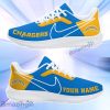 Los Angeles Chargers NFL Trending Air Mesh Running Shoes Custom Name For Fans