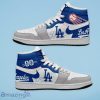 Los Angeles Dodgers MLB Air Jordan Hightop Custom Number & Name Trending Shoes