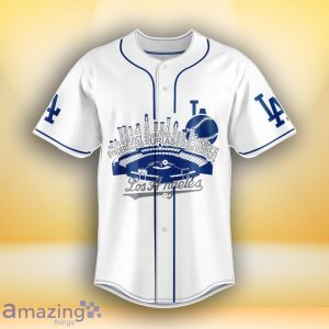 Los Angeles Dodgers MLB Custom Number & Name Baseball Jersey For Fans Product Photo 2