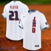Los Angeles Dodgers Nike White 2021 MLB All Star Game Custom Replica Jersey