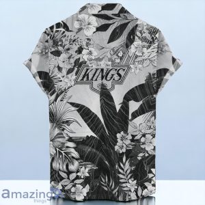 Los Angeles Kings NHL Hawaiian Shirt Tropical Skull Design For Men Women Product Photo 2