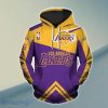 Los Angeles Lakers 3D Hoodie Unique Gift