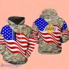 Los Angeles Lakers NBA US Flag Camo Veteran Team 3D Printed Hoodie and Zipper Hoodie