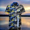 Los Angeles Rams Hawaiian Shirt Style Gift Palm Tree Pattern