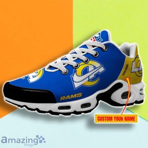 Los Angeles Rams NFL Team TN Sport Shoes Custom Name Passion Play Pro For Fan Club Product Photo 1