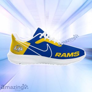 Los Angeles Rams NFL Trending Air Mesh Running Shoes Custom Name For Fans Product Photo 3