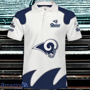 Los Angeles Rams Polo Shirts Impressive Gift White Product Photo 2