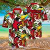 Louisville Cardinals NCAA2 Parrot and leaves 3D Hawaiian Shirt For Men And Women