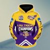 Lsu Tigers Ncaa Number Ed 3D Hoodie Unique Gift