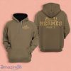 Luxury Hermes Logo Brown Basic 3D Hoodie Impressive Gift For Men And Women