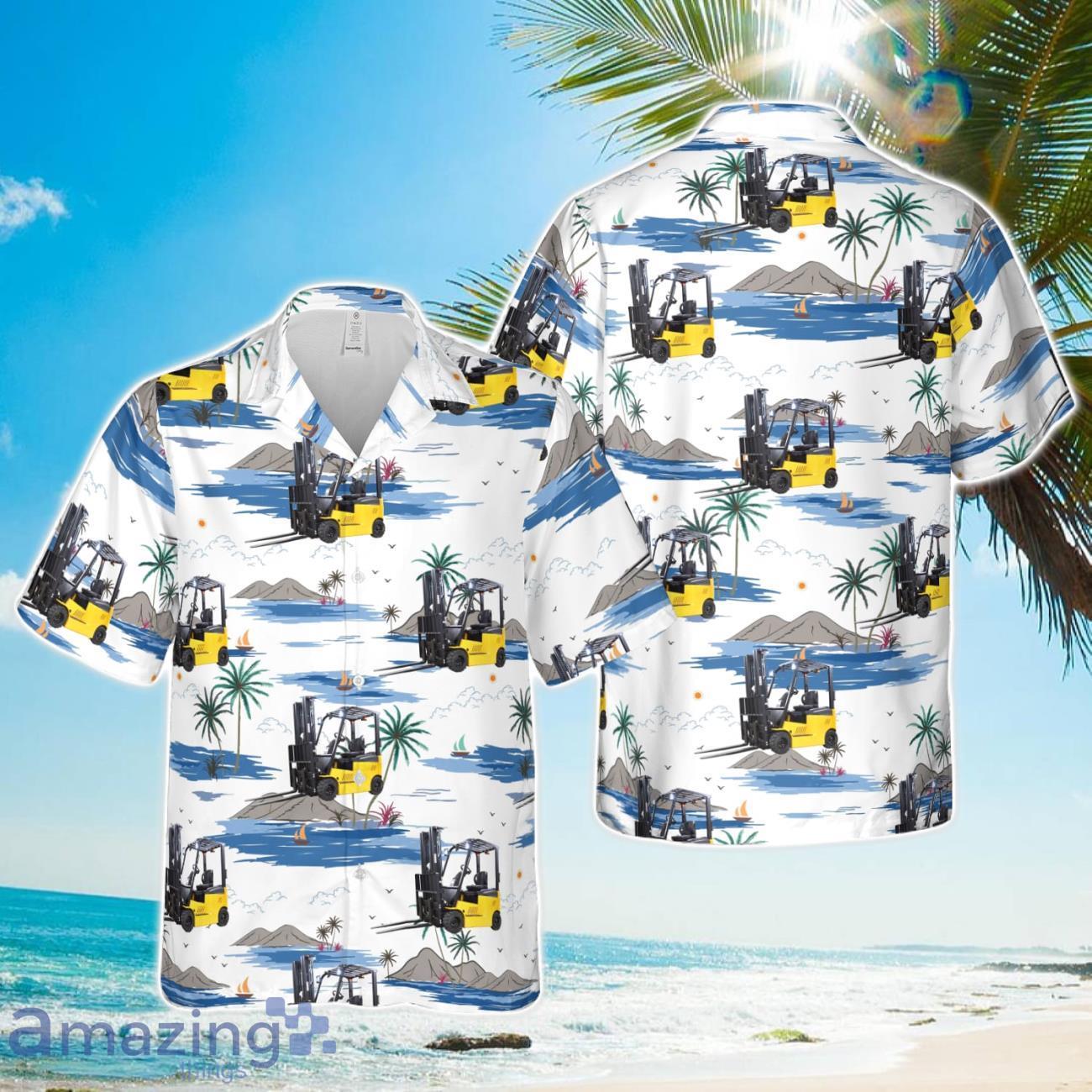 LXE40 Spark Lithium Forklift Truck Hawaiian Shirt Aloha Beach Shirt image LXE40 Spark Lithium Forklift Truck Hawaiian Shirt Aloha Beach Shirt Product Photo 1