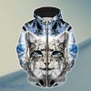 Lynx Up 3D Hoodie Unique Gift