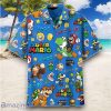 Mario Hawaiian Shirt Lets Go Blue Super Mario  Hawaiian Shirt Special Gift