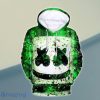Marshmello Green 3D Hoodie Unique Gift