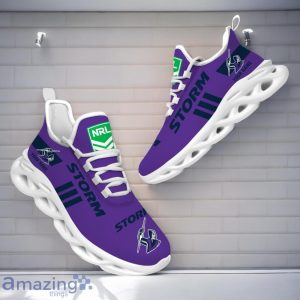 Melbourne Storm NRL Max Soul Shoes Custom Name Gift For Fans Product Photo 1