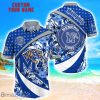 Memphis Tigers Custom Name Floral Hawaiian Shirt Summer Beach Shirt For Fans