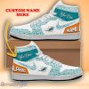 Miami Dolphins Custom Name Air Jordan High Top Trendy Style For Fans