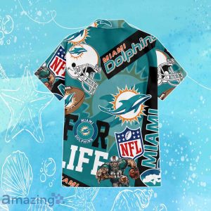 Miami Dolphins NFL Combo Hawaiian Shirt & Short Trending Gift For Fans Product Photo 3