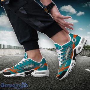 Miami Dolphins NFL Custom Name TN Sport Shoes Air Glide Runners For Fans Product Photo 3
