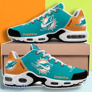 Miami Dolphins NFL Team TN Sport Shoes Custom Name Passion Play Pro For Fan Club Product Photo 2