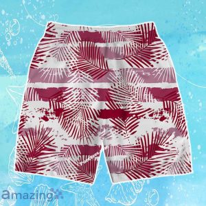 Miami Heat Team Logo Pattern Leaves Tropical Hawaiian Shirt & Short Product Photo 4