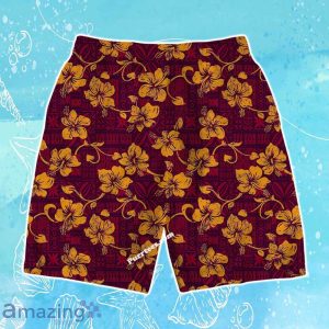 Miami Heat Team Logo Pattern Vintage Aloha Hawaiian Shirt & Short Product Photo 4