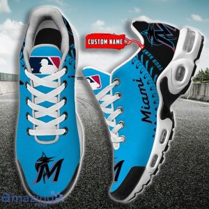 Miami Marlins MLB Custom Name TN Sport Shoes Exclusive Design For Fan Club Product Photo 3