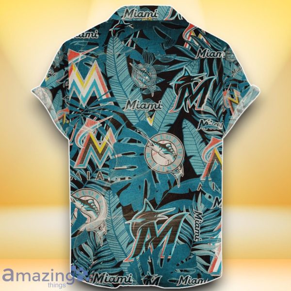 Miami Marlins MLB Hawaiian Shirt Retro Style Special Edition For Fans Product Photo 2