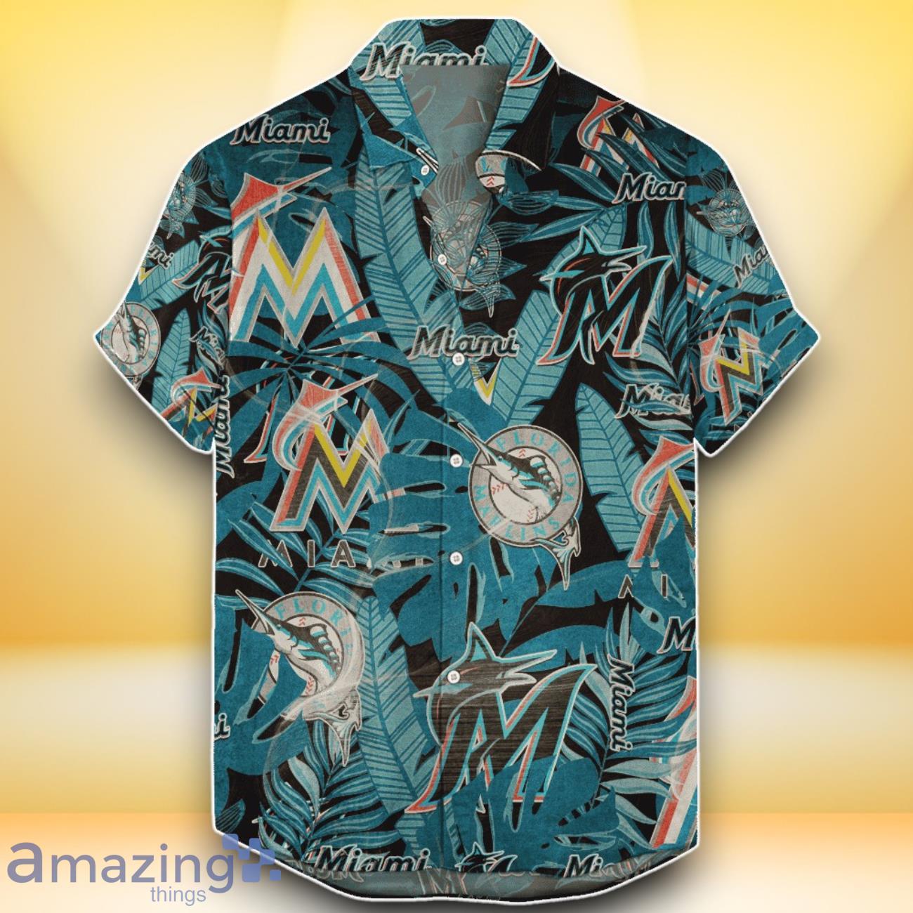 Miami Marlins MLB Hawaiian Shirt Retro Style Special Edition For Fans Product Photo 1