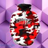 Michael Jowordan Chicago Bulls Red Camouflage 3D Hoodie Best Gift For Men And Women